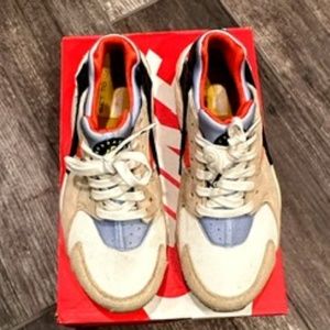 Nike Huarache Run GS Lemon Drop/Off Noir Sail (DV2196-700) - Youth 6.5
